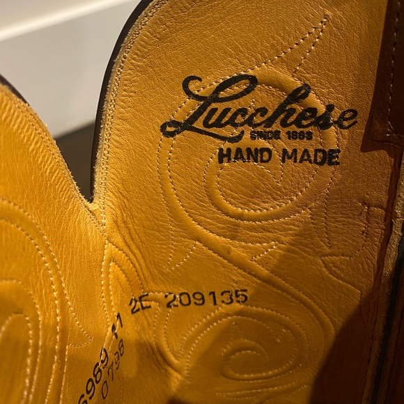 Lucchese Handmade Alligator Tail Cowboy Boots - Picture 6 of 13